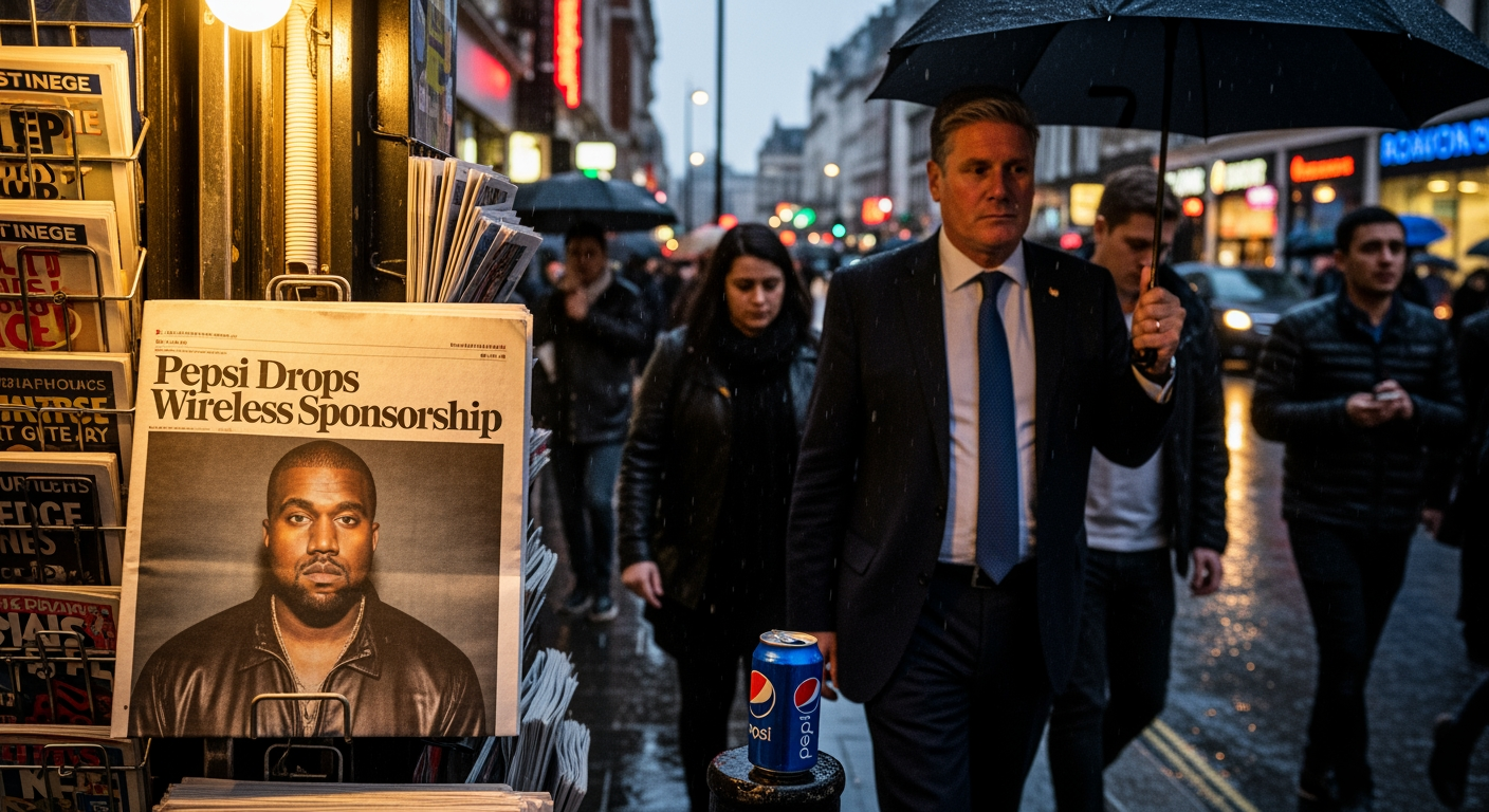 因邀請肯伊·威斯特引發批評,百事可樂撤銷對 Wireless 音樂節的贊助