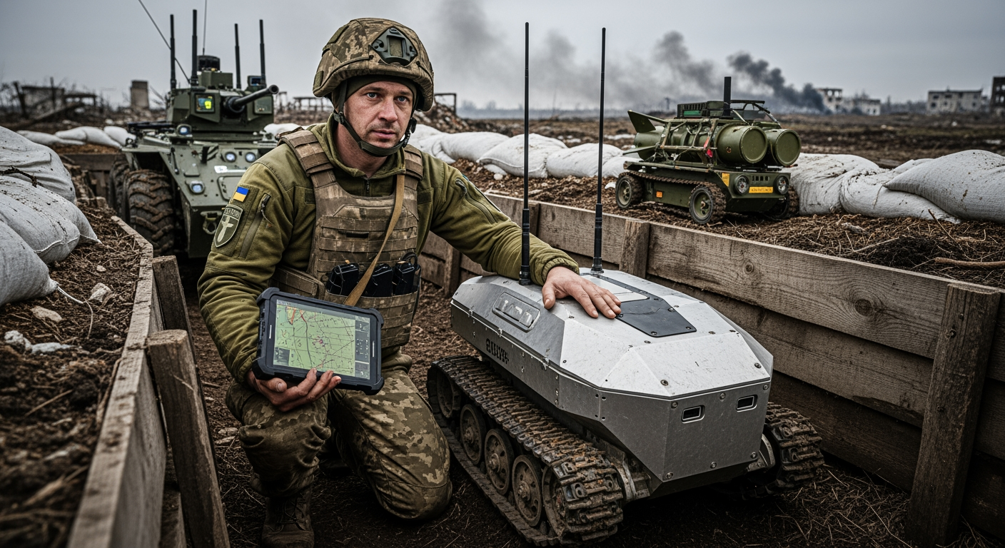 「前線宛如《魔鬼終結者》」:戰鬥機器人在對俄戰爭中帶給烏克蘭希望