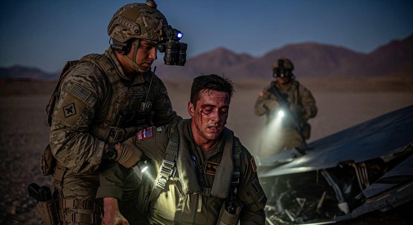 美國從伊朗救出遭擊落之 F-15E 戰機的第二名機組員