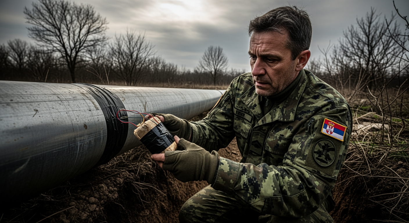 專家:塞爾維亞管線附近發現的爆裂物可能是「俄羅斯的挑釁」