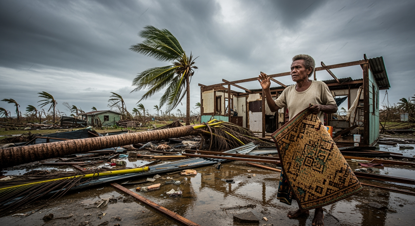 天氣追蹤:熱帶氣旋麥拉以時速115英里強風侵襲索羅門群島