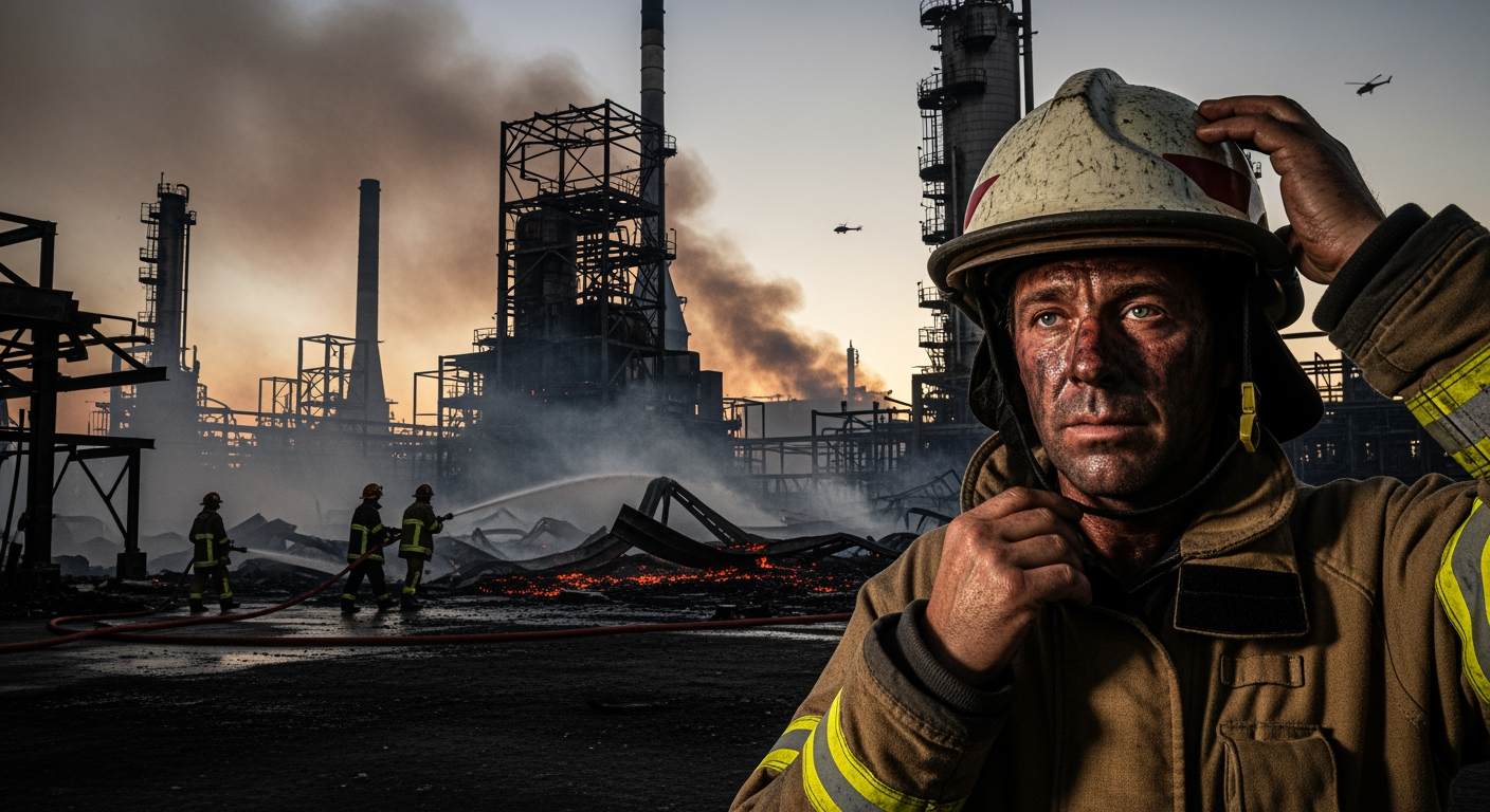 吉朗大火：澳洲僅存兩座煉油廠之一的火勢在13小時後撲滅，燃料供應隱憂仍在