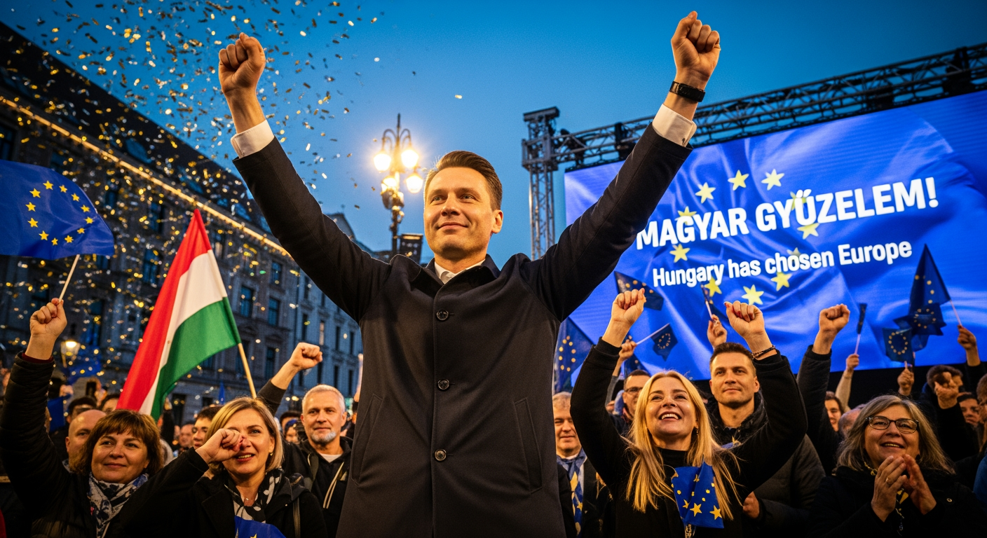 「匈牙利選擇了歐洲」：彼得·馬雅爾擊敗奧班後，歐盟領袖歡欣鼓舞