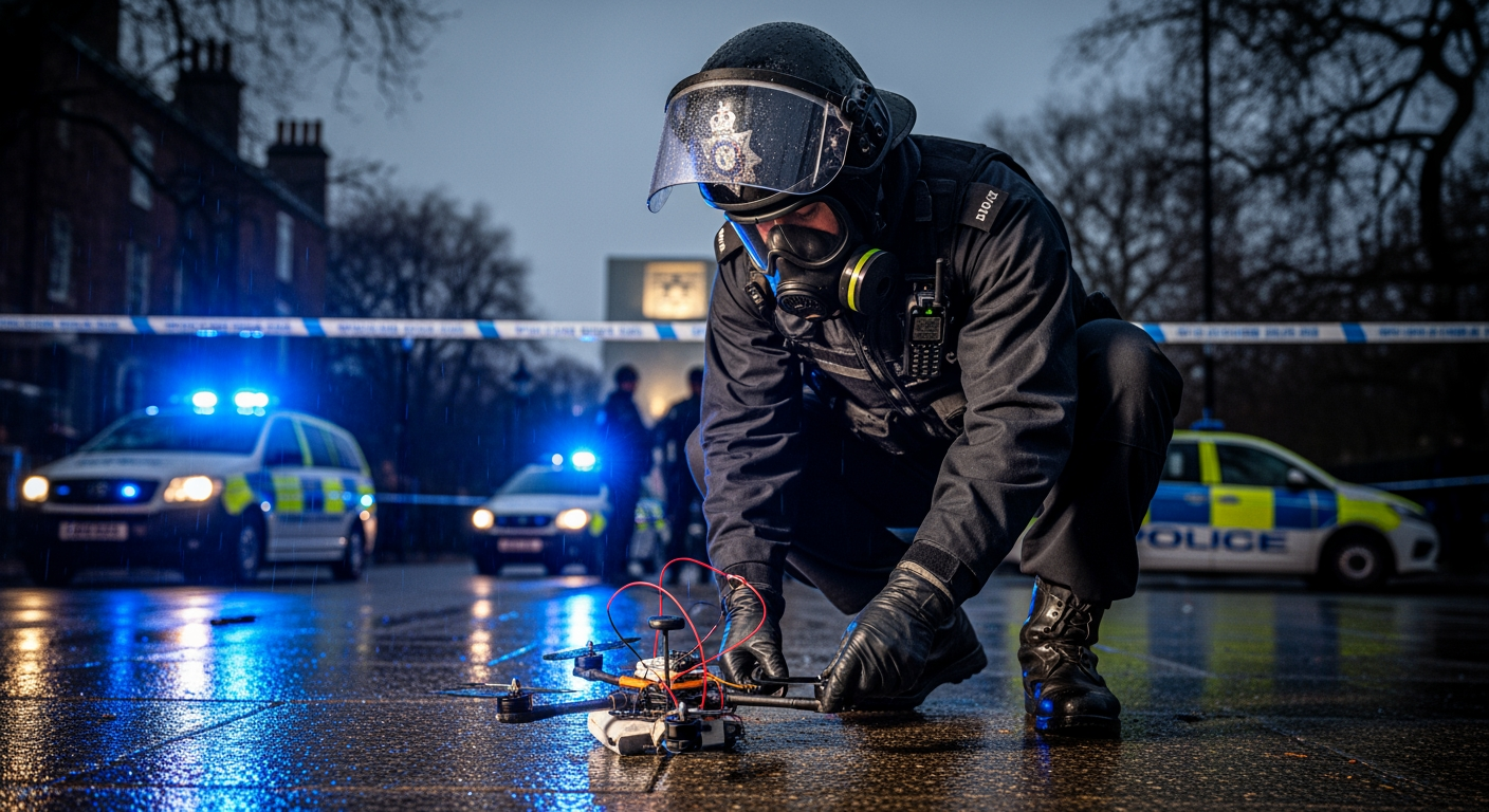 警方處理倫敦以色列大使館附近發生的事件