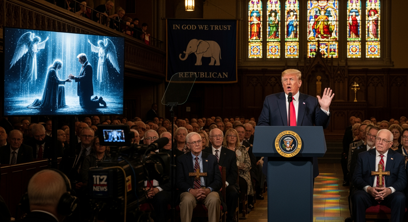 與教宗交惡又發布AI耶穌貼文，川普挑戰宗教右派的支持底線