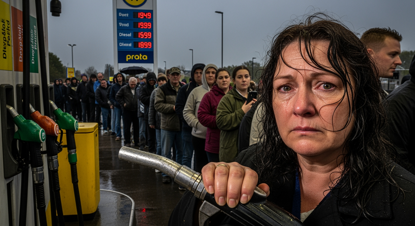 伊朗戰爭引發「加油站恐慌」後，英國零售額上升