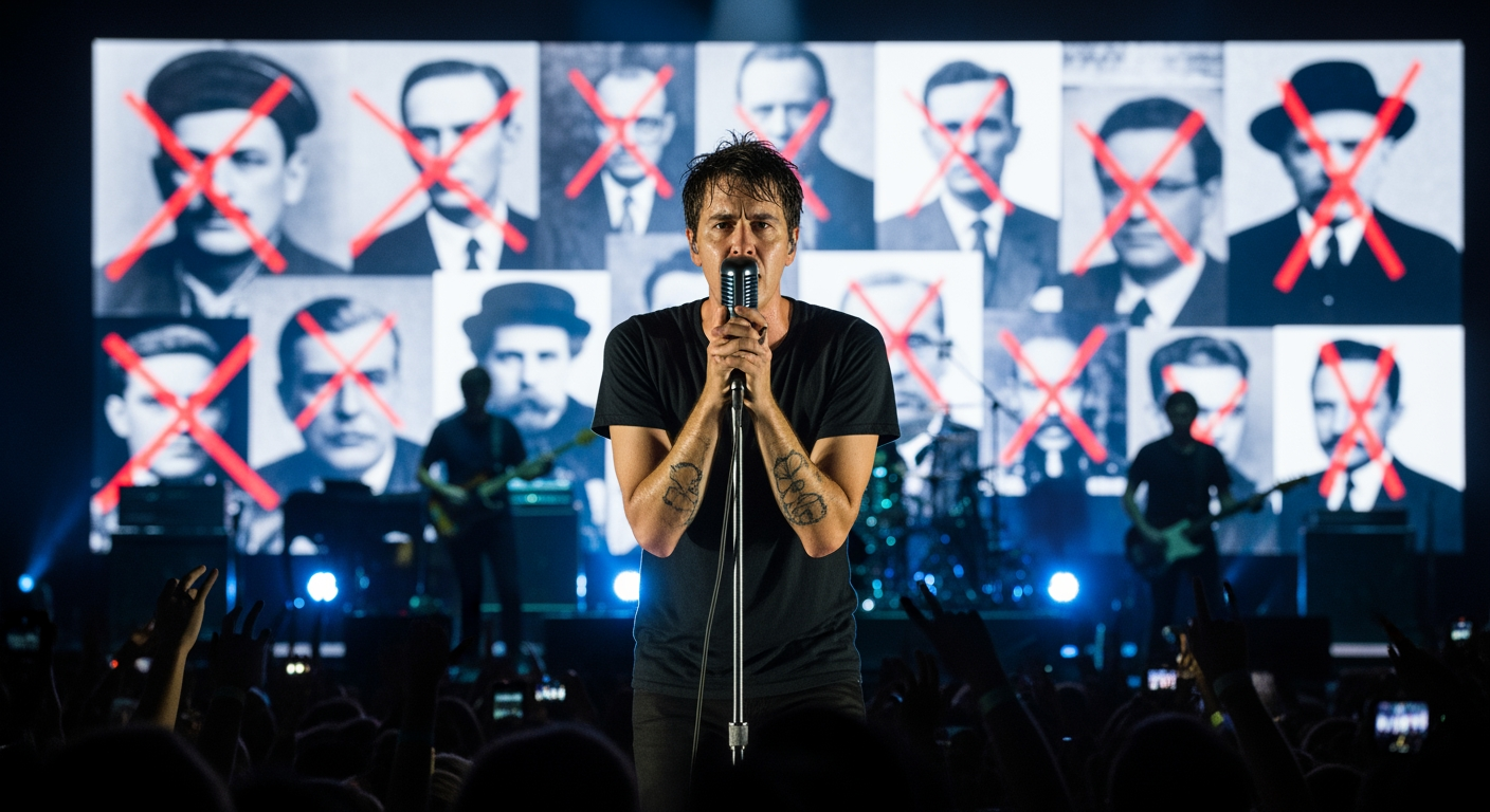 鼓擊樂團利用科切拉音樂節舞台譴責美國的海外干涉