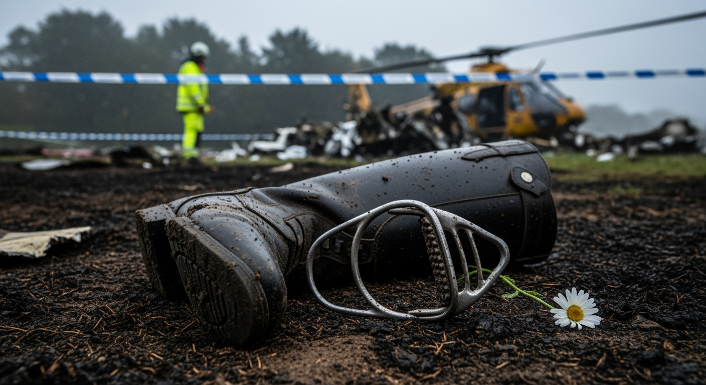 懷特島直升機墜毀事故中喪生的夫婦身分確認