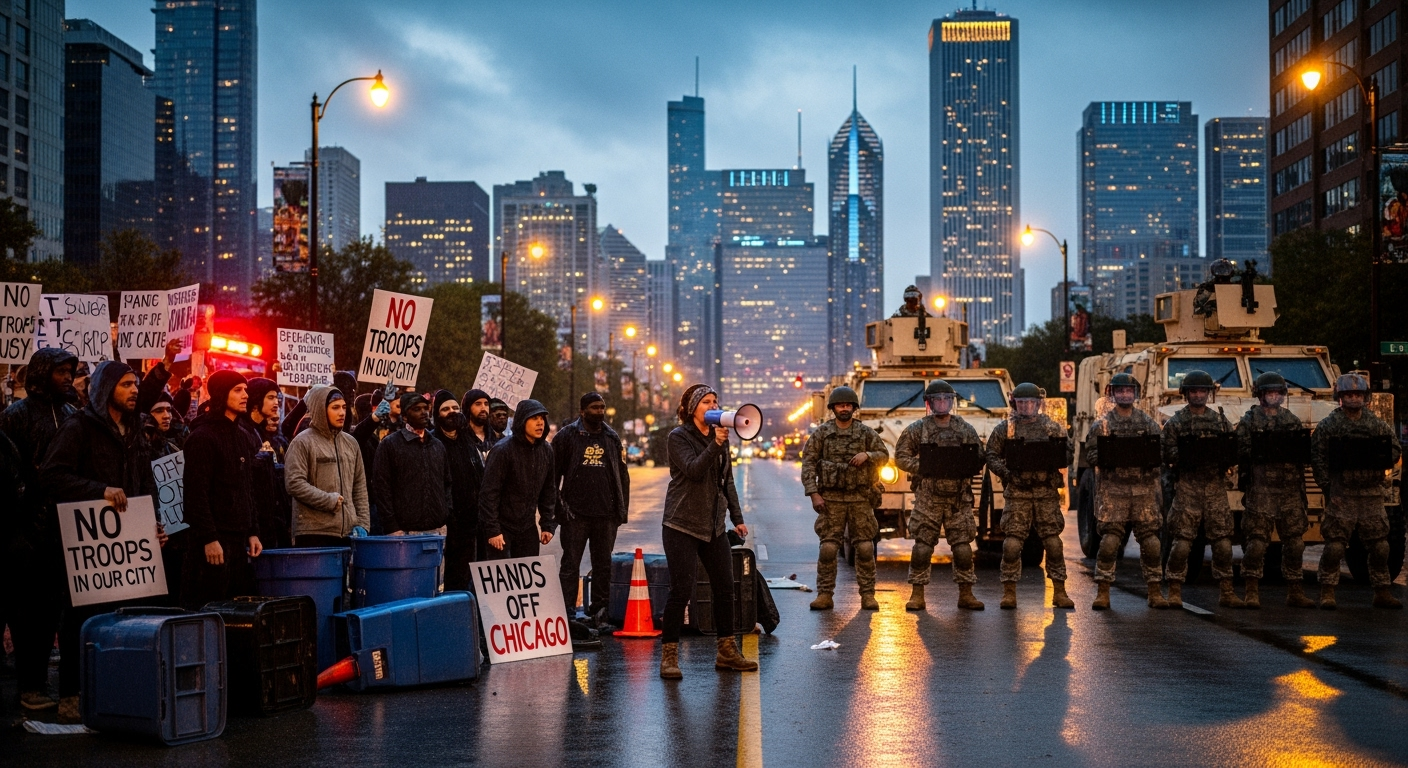 擬派國民兵進駐芝加哥 川普遭控「利用軍隊對付美國公民」——美政壇即時