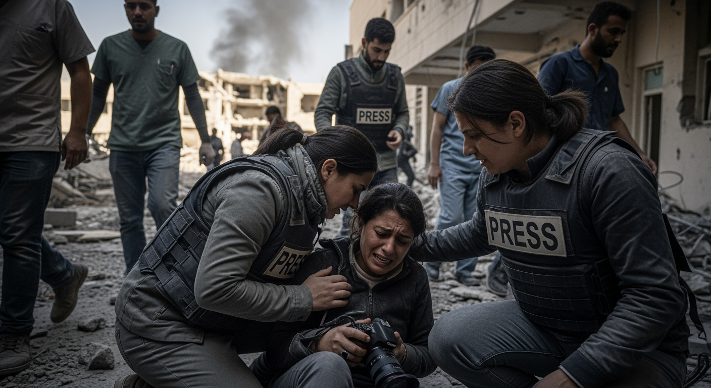 衛生官員：以色列空襲加薩醫院致 15 死 其中包含 4 名記者