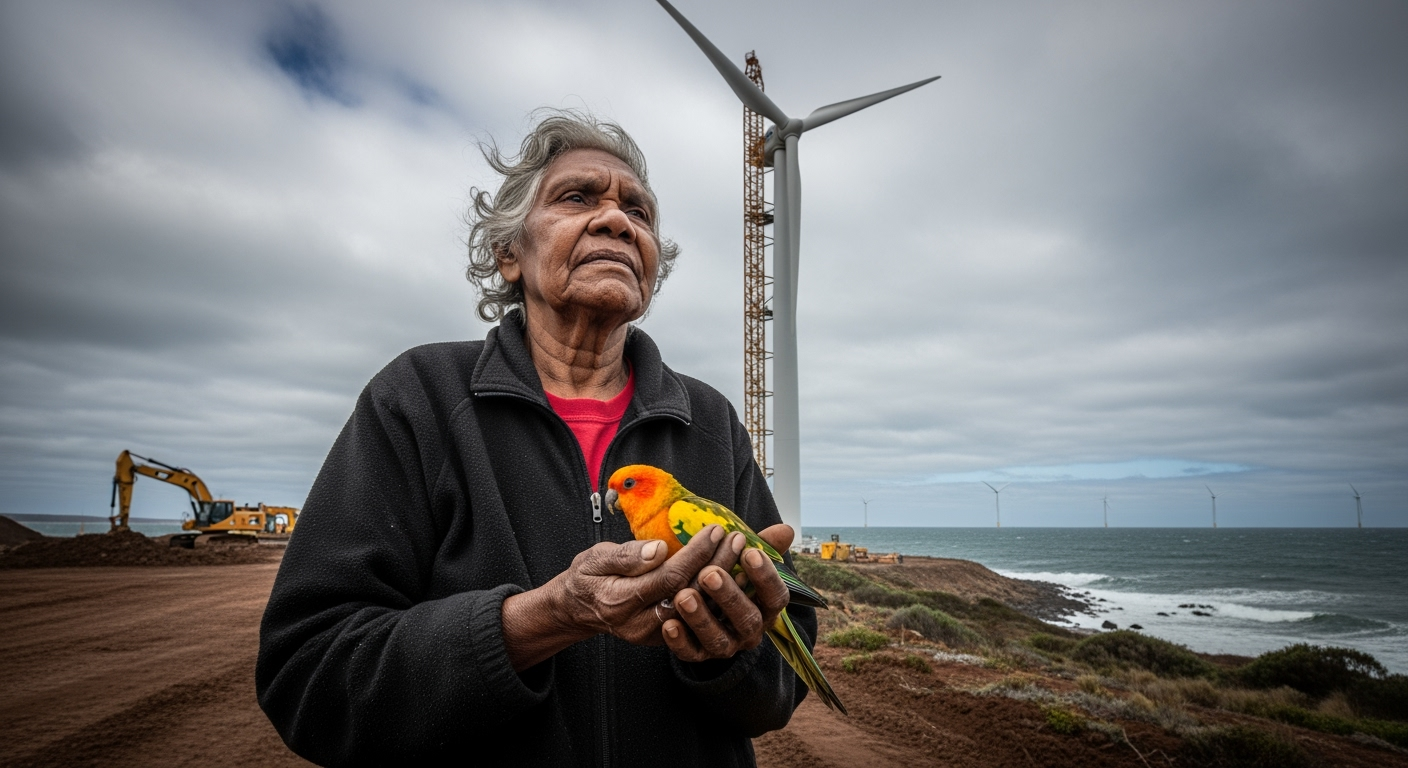 工黨批准爭議性羅賓斯島（Robbins Island）風電場，瀕危橙腹鸚鵡處境堪憂