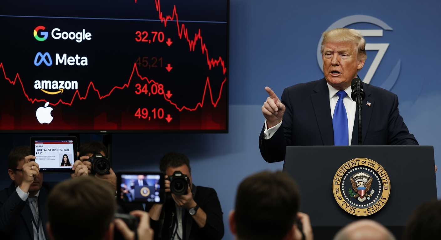 川普威脅對「歧視」美國科技業的國家課徵關稅
