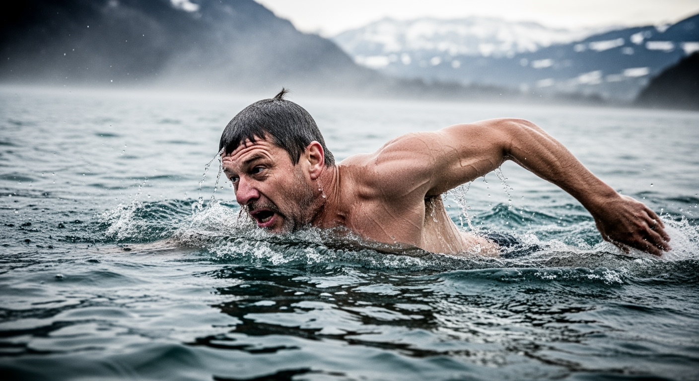 「助人賦予我超能力」：男子挑戰泳渡瑞士十湖