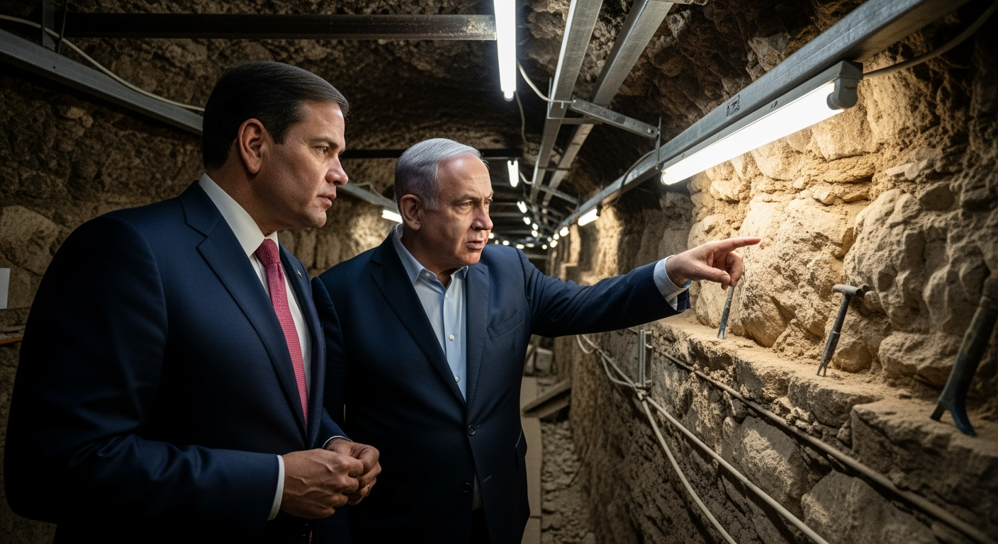 「隧道視野」：以色列如何利用考古學贏得美國對其目標的支持