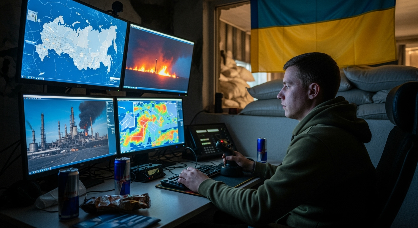 俄軍猛攻烏克蘭能源設施，基輔反擊俄國煉油廠