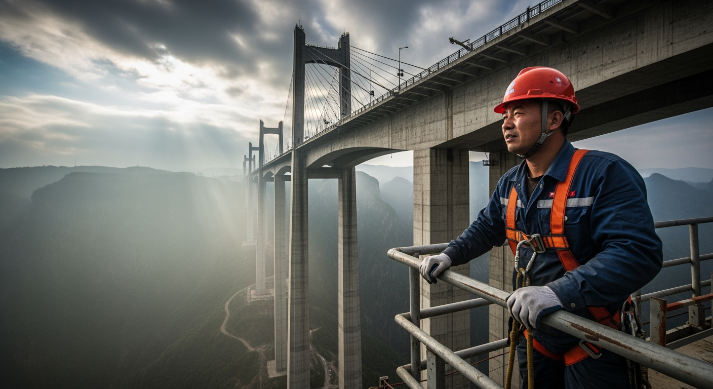 持續推動基礎建設，中國將啟用世界第一高橋