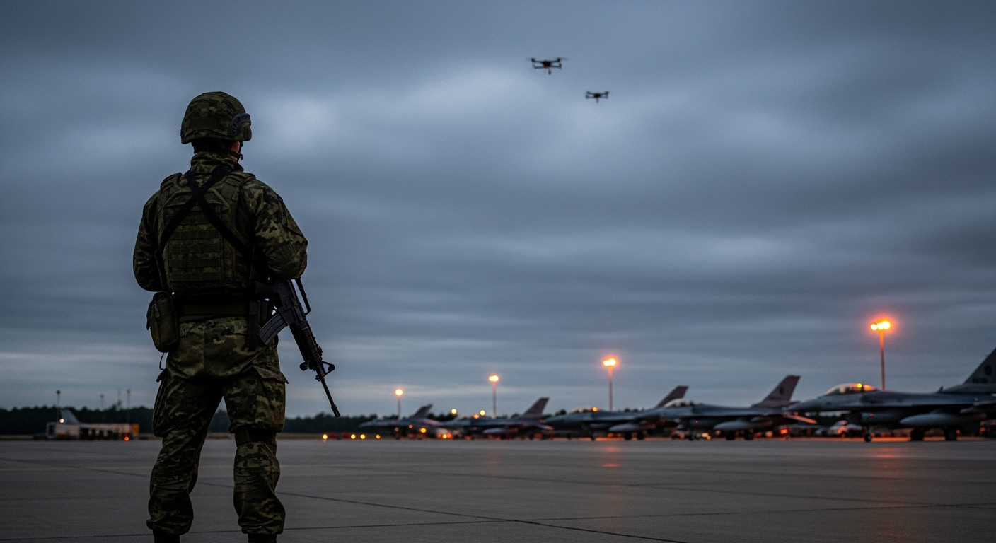 丹麥通報其最大軍事基地上空再度發現無人機蹤跡