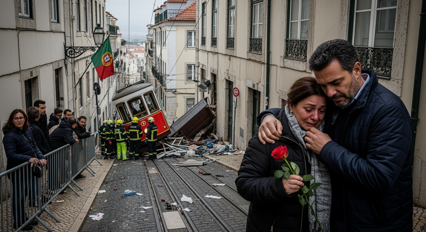 里斯本纜車事故：死亡人數升至17人，葡萄牙宣布全國哀悼日