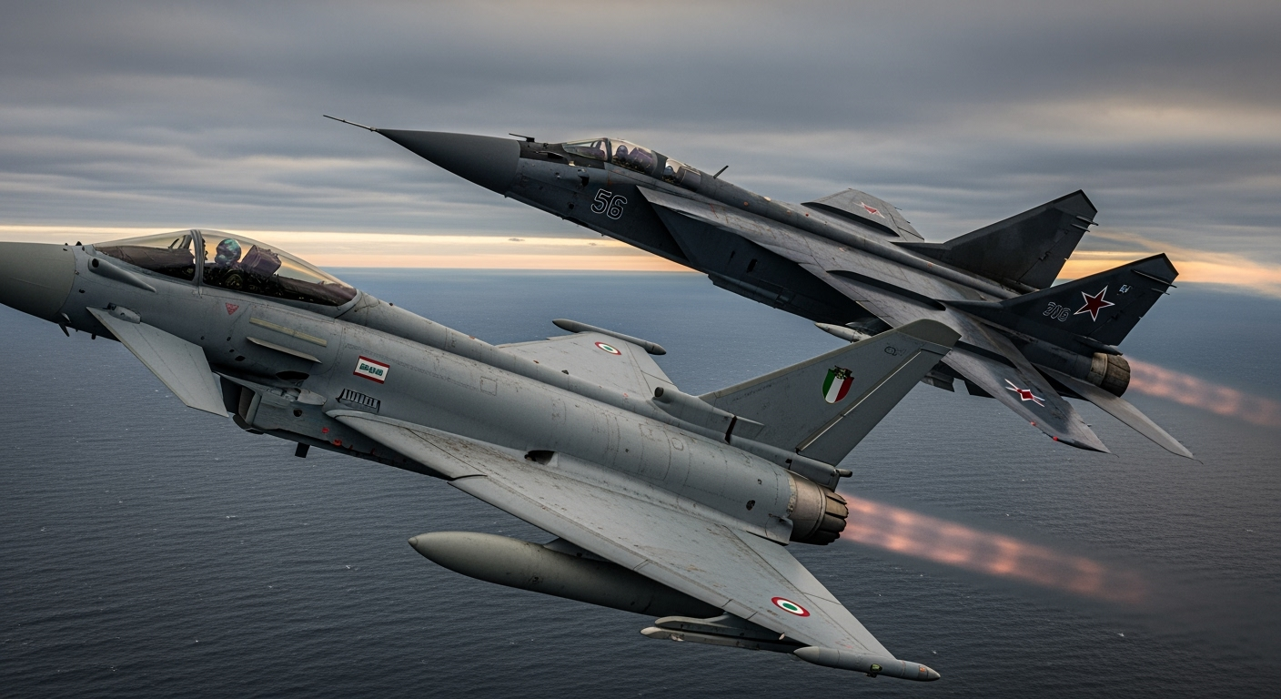 俄羅斯戰機「魯莽」侵犯愛沙尼亞領空，遭北約攔截