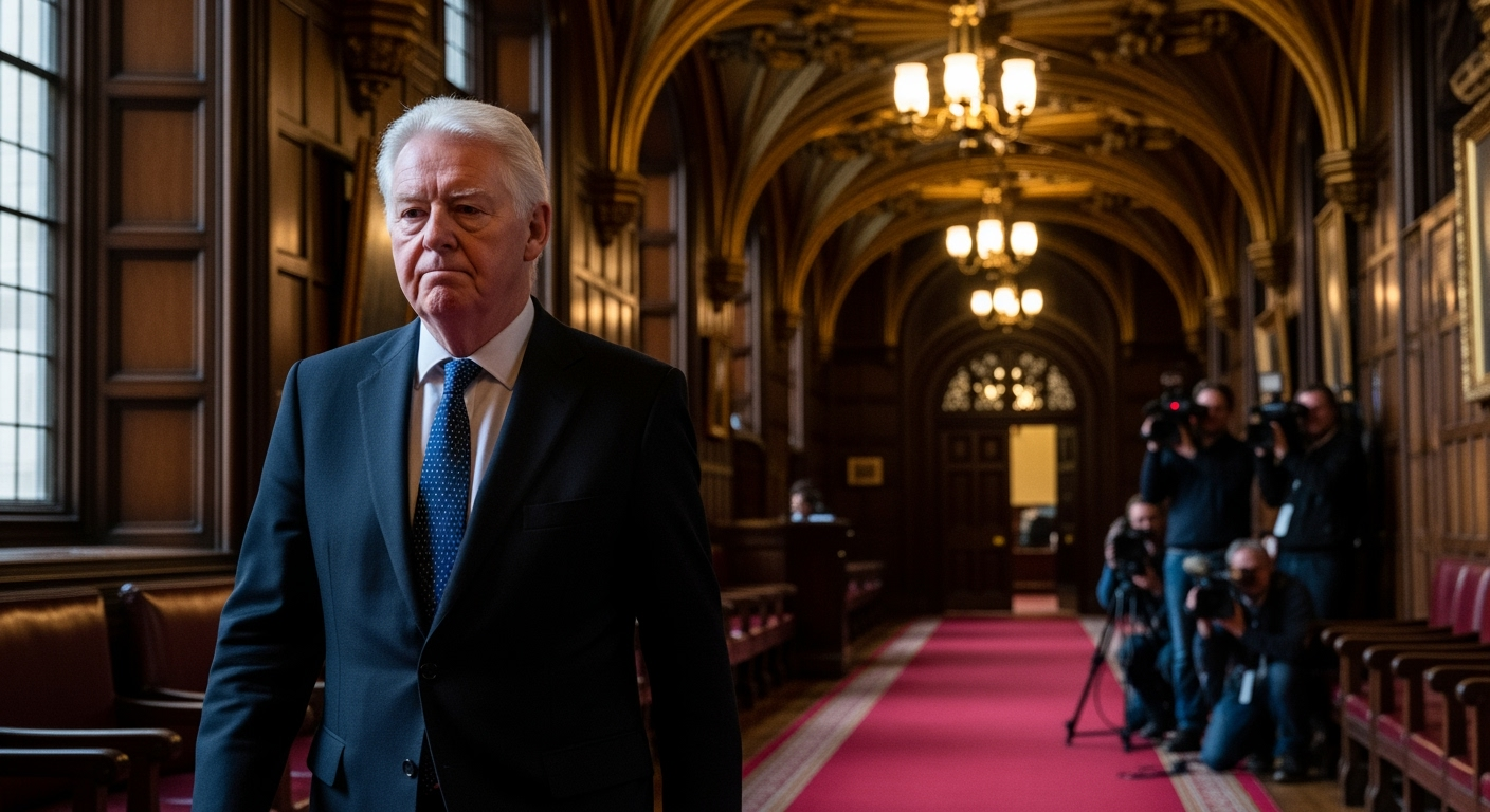 資深貴族表示，彼得·曼德爾森（Peter Mandelson）若重返上議院恐難保留工黨黨鞭職位——英國政治直播