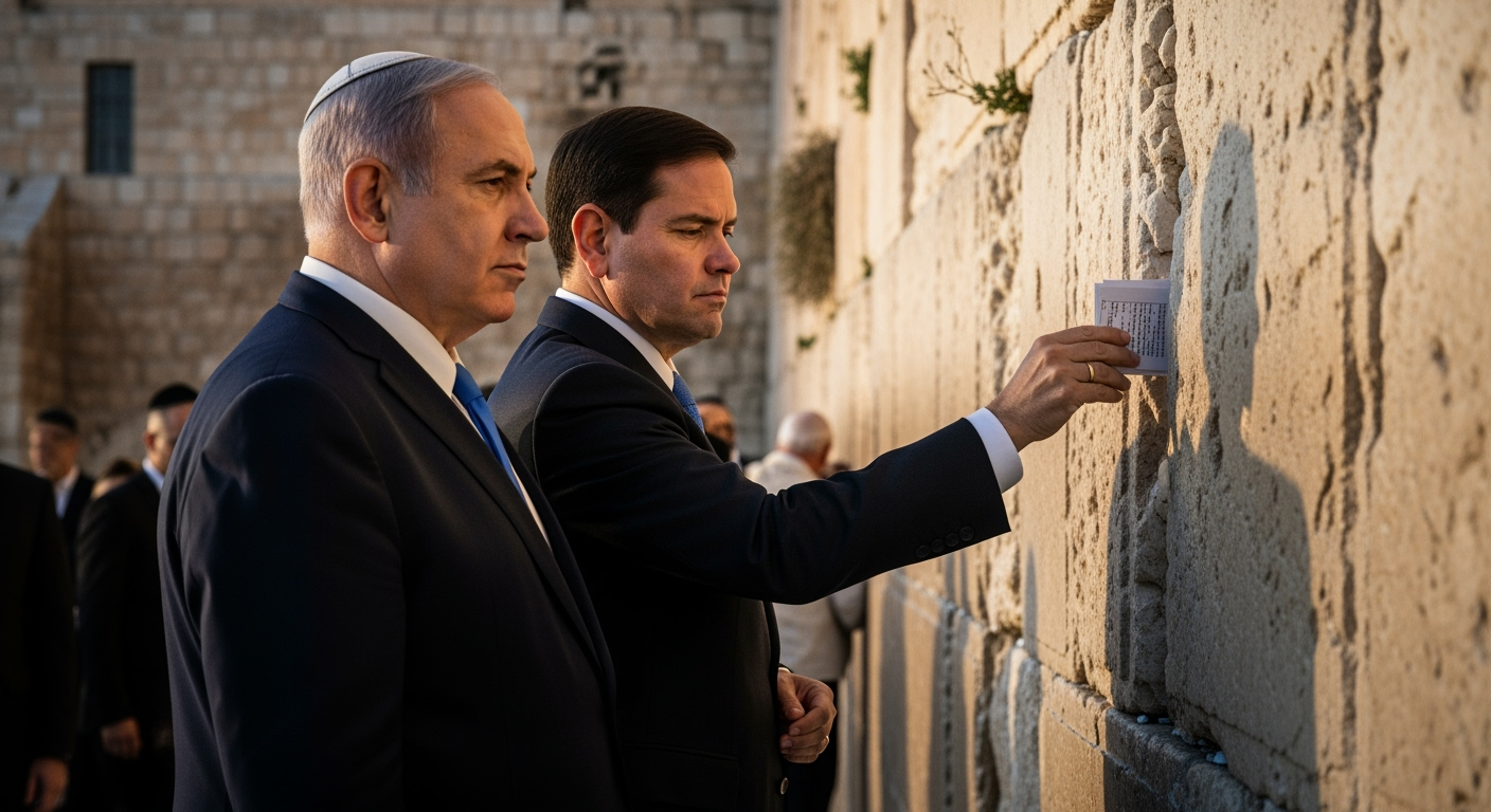 魯比歐抵達以色列會談，意圖控制卡達空襲造成的外交損害