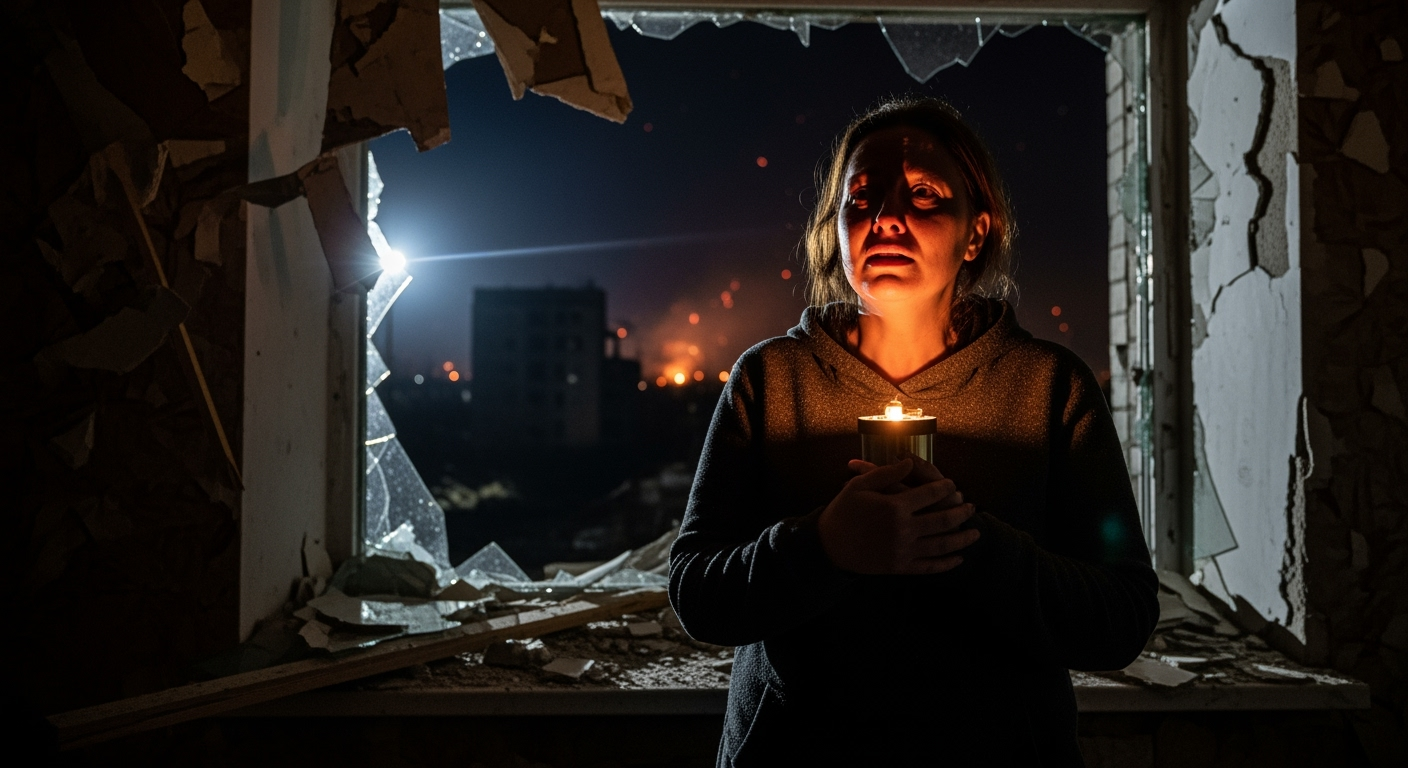 俄羅斯幾乎夜夜轟炸烏克蘭，聽起來就是這樣