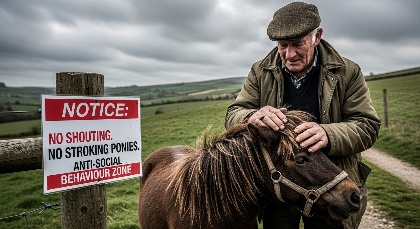 英格蘭鄉村議會將吼叫與撫摸小馬列為反社會行為並予以禁止