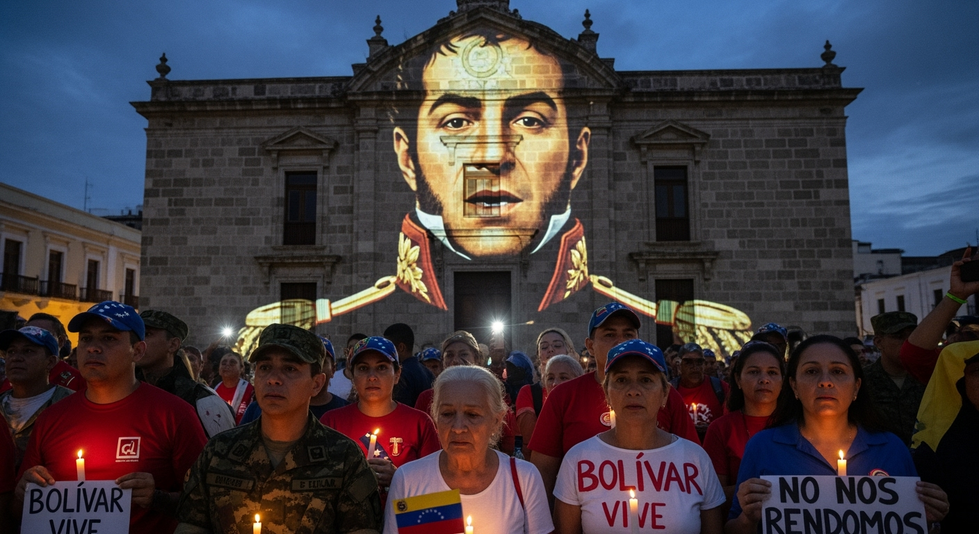 逝世近兩百年，西蒙·玻利瓦爾仍是凝聚委內瑞拉人反美的精神象徵