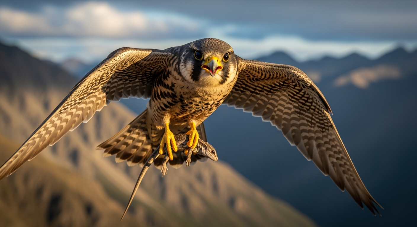 紐西蘭特有種：瀕危的「紐西蘭隼」（Kārearea）獲選2025年度鳥類