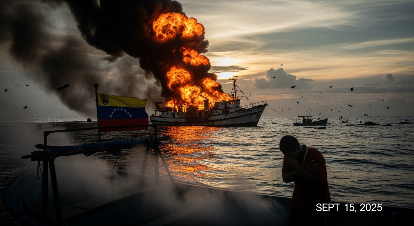 川普宣布美軍再次出擊，擊沉涉嫌運毒的委內瑞拉船隻並造成傷亡