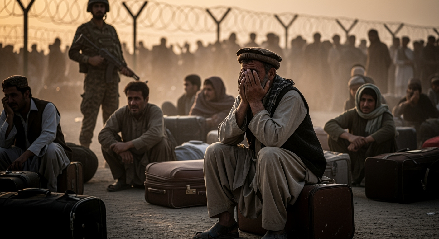 等待美國安置落空，阿富汗人遭巴基斯坦遣返塔利班政權