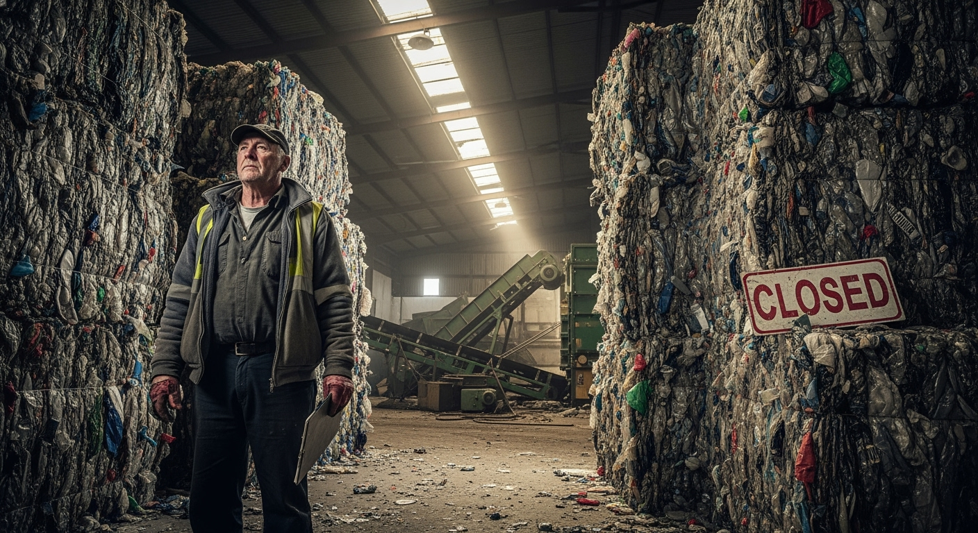 英國因出口塑膠廢棄物，錯失規模達20億英鎊的回收產業商機