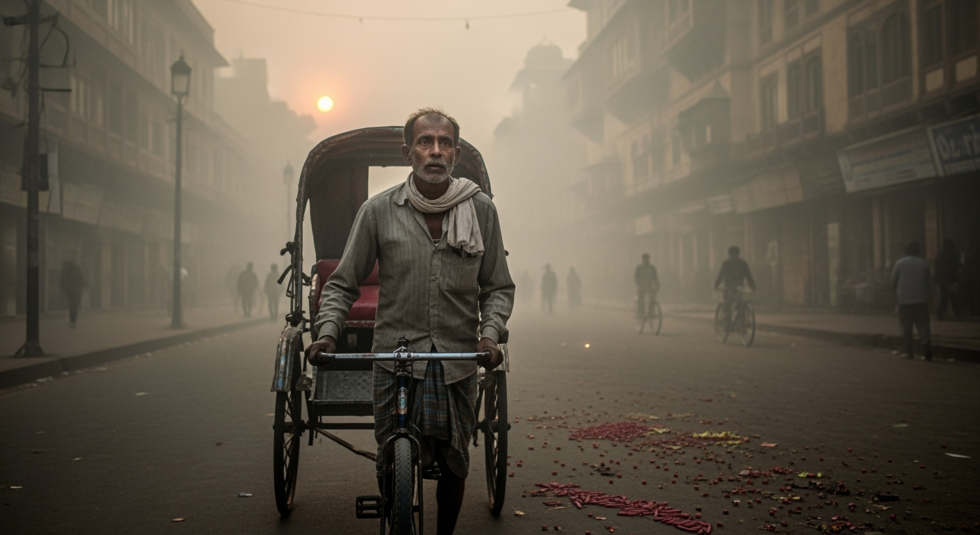 排燈節後德里在一片毒霧中醒來 污染季揭開序幕