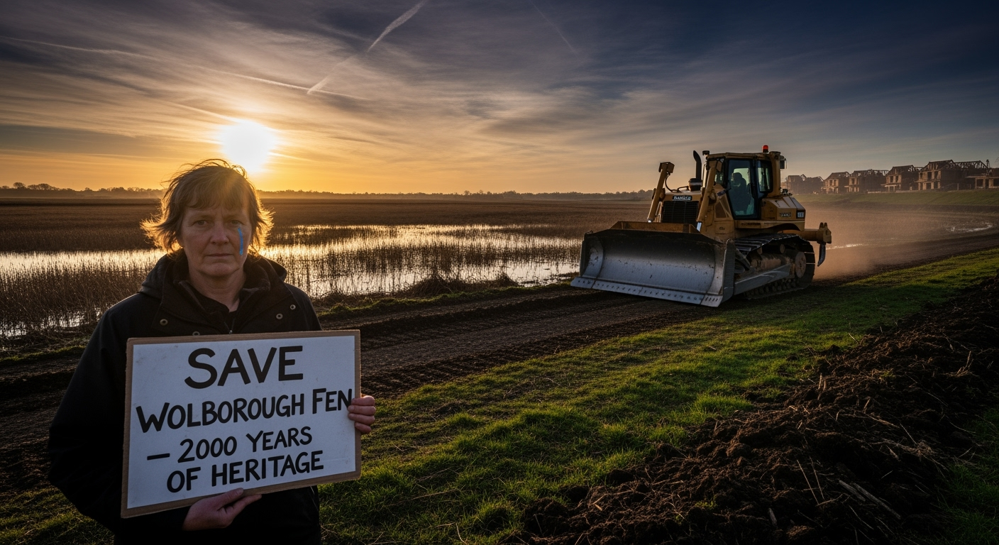 開發商以工黨住房計畫受阻為由，侵佔德文郡兩千年古濕地