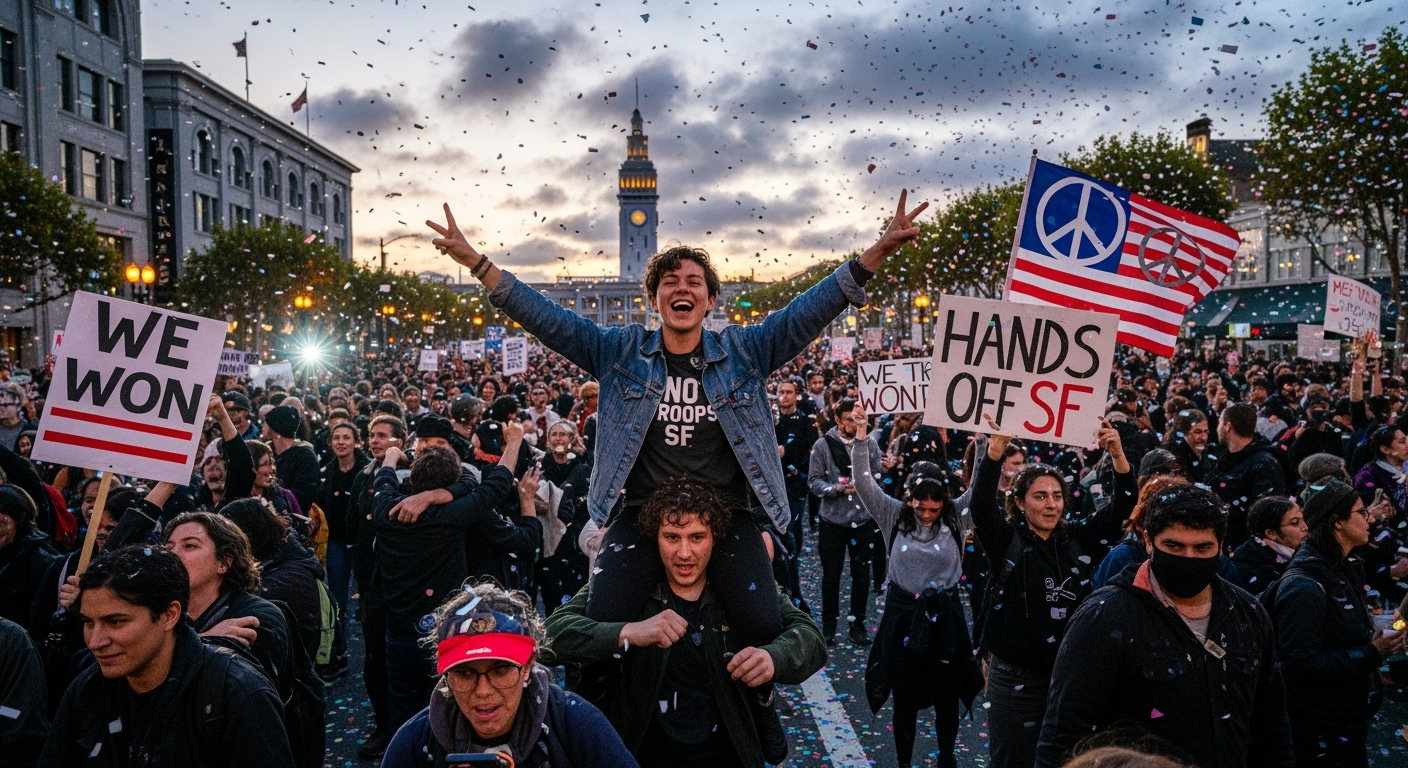 早安提要：川普在向舊金山派遣聯邦軍隊一事上退讓