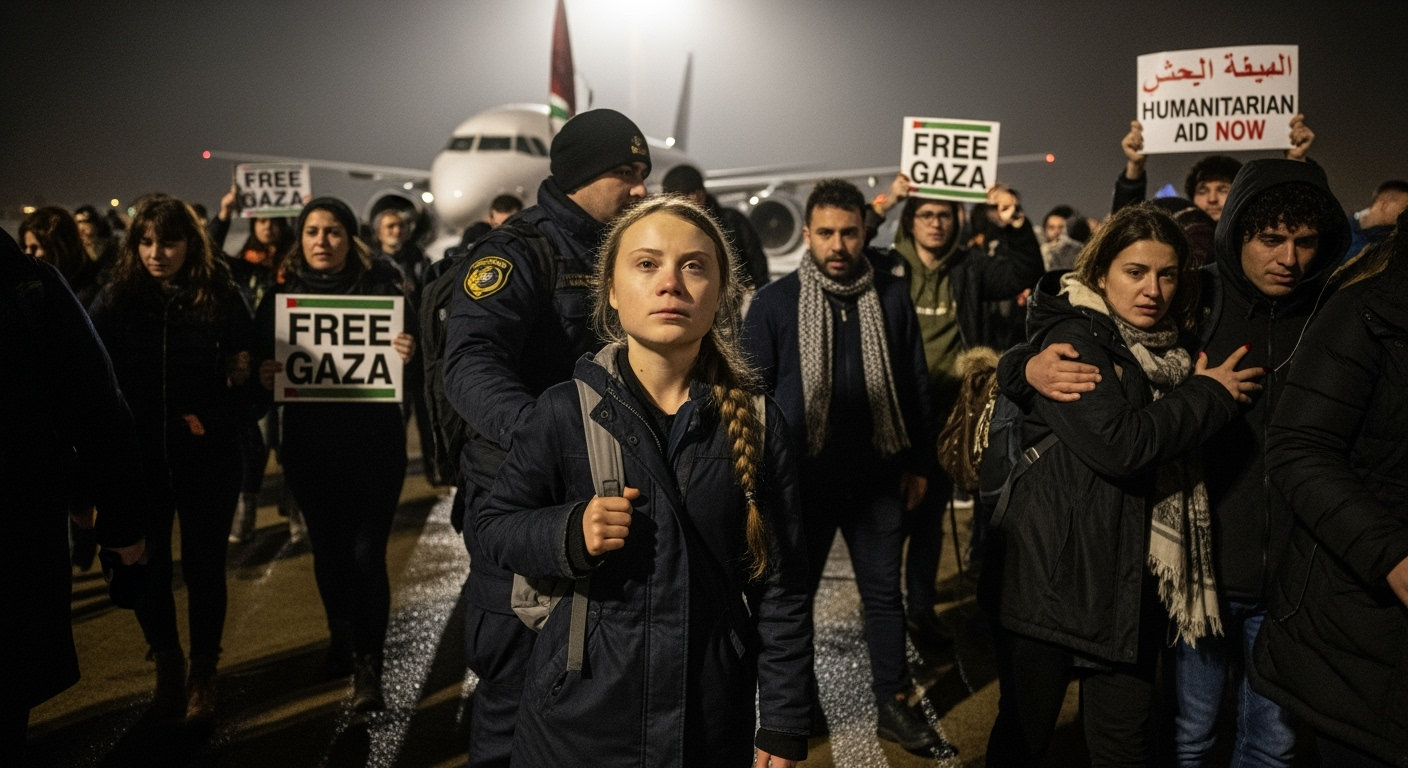 童貝里（Greta Thunberg）等171名加薩救援船隊社運人士遭以色列驅逐；停火談判預計在埃及展開——中東危機直播