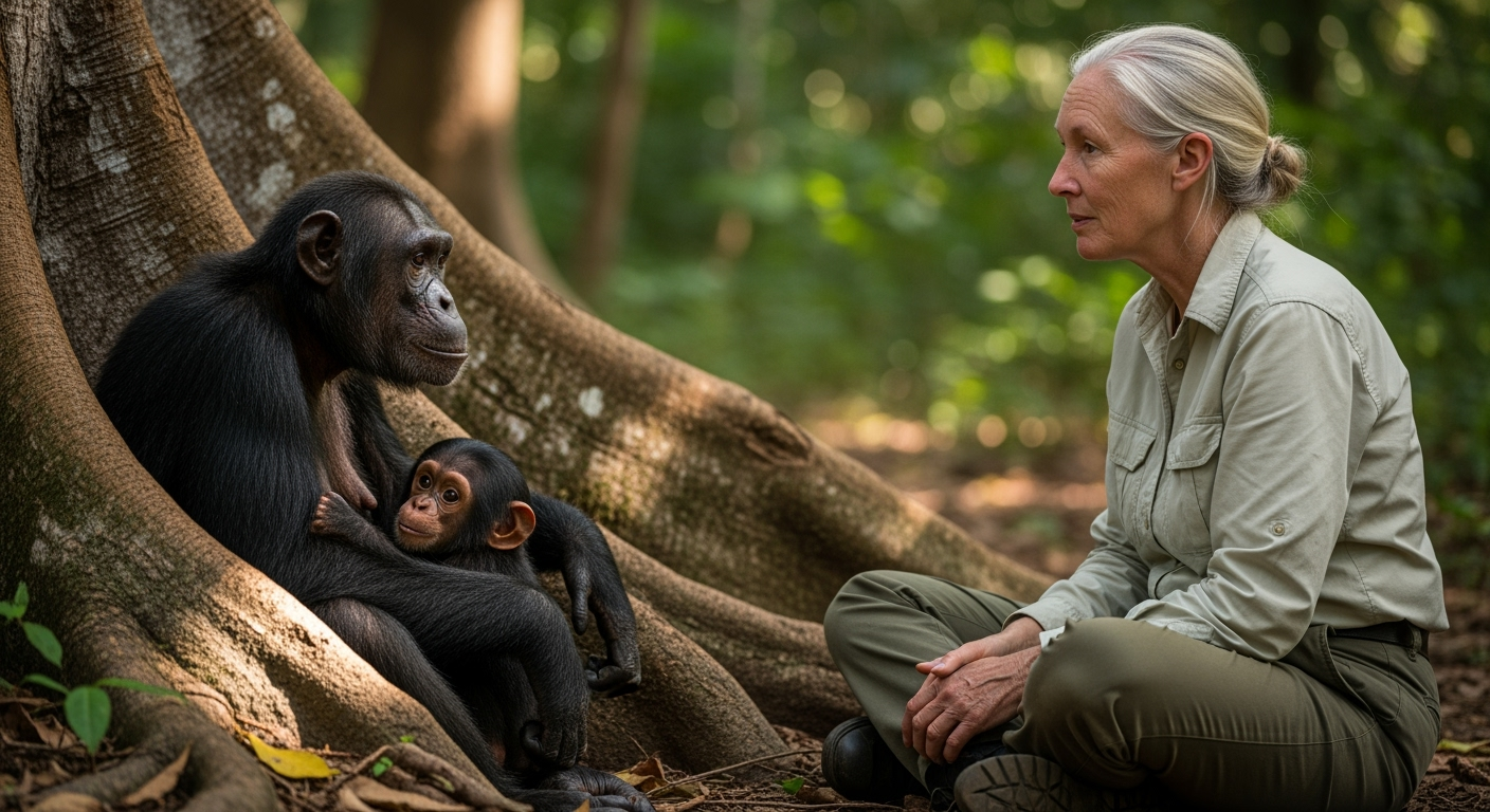 珍古德如何形塑非洲世代的科學與保育