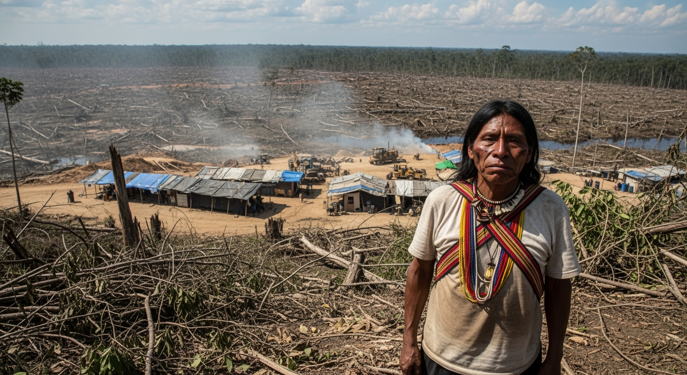 非法淘金清除秘魯亞馬遜雨林達 14 萬公頃