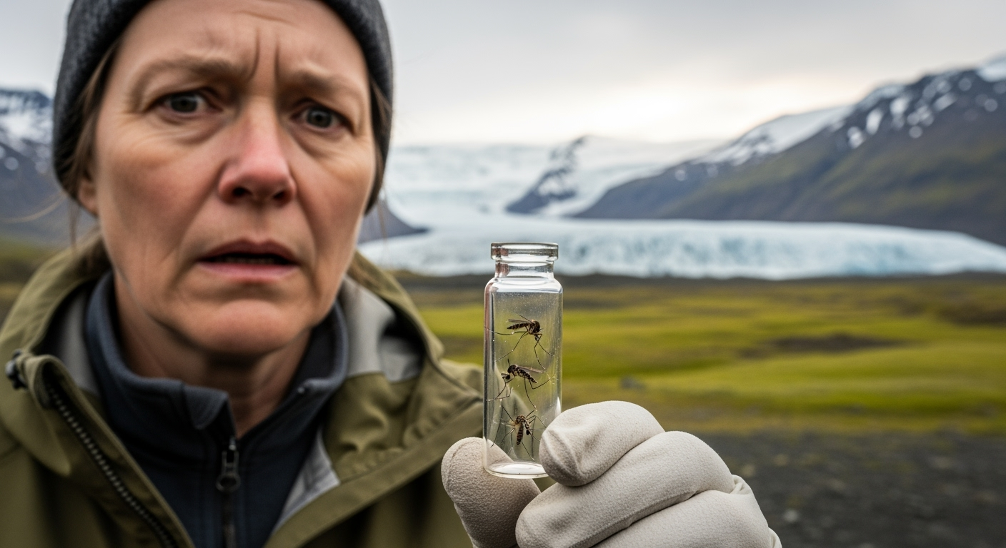 氣候危機使國家變暖，冰島首度發現蚊子蹤跡