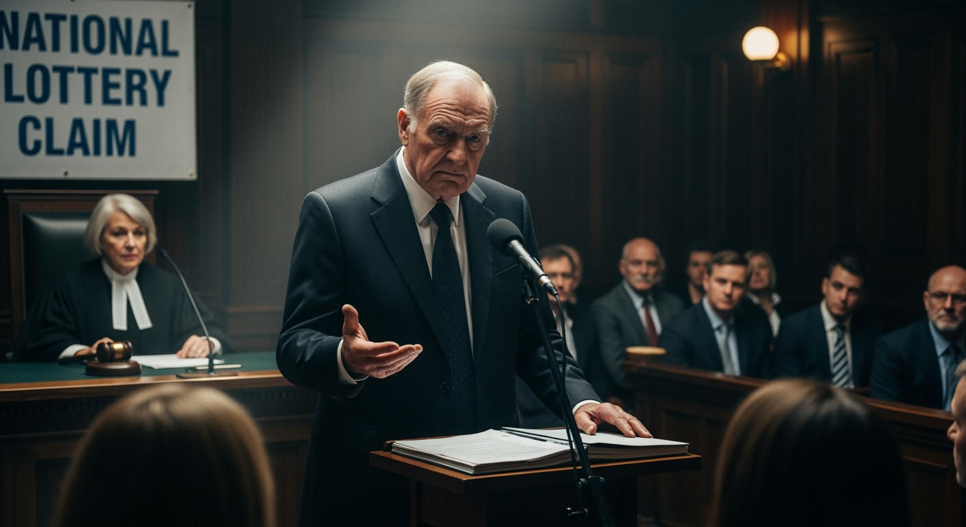 戴斯蒙針對國家彩票求償13億英鎊，籲法院展現「寬宏」