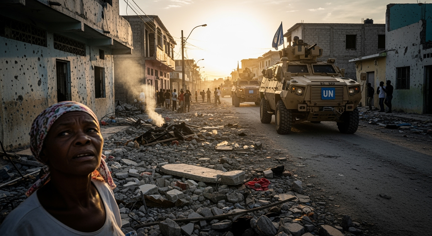 聯合國安理會批准組建新軍事部隊打擊海地幫派