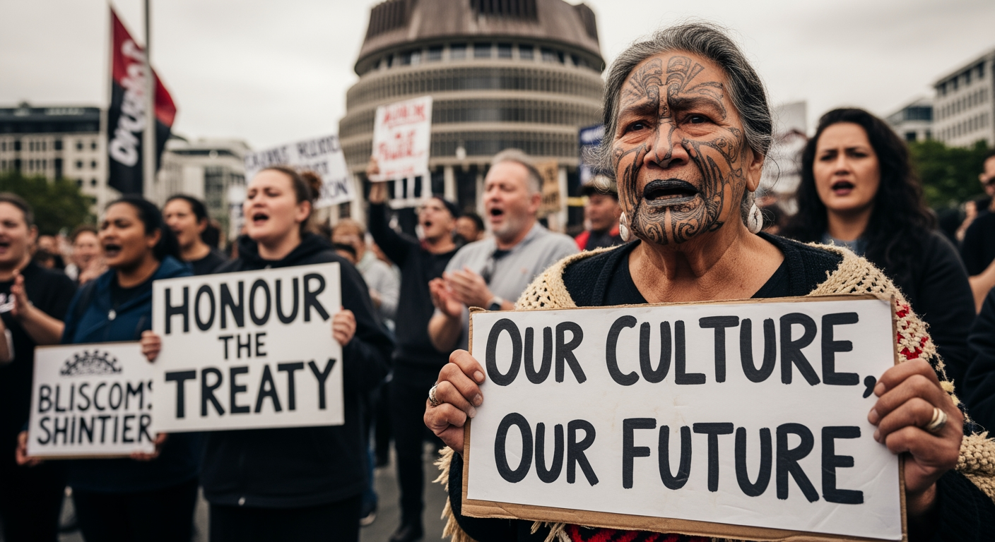 紐西蘭政府廢除課堂融入毛利文化之規定引發強烈反彈