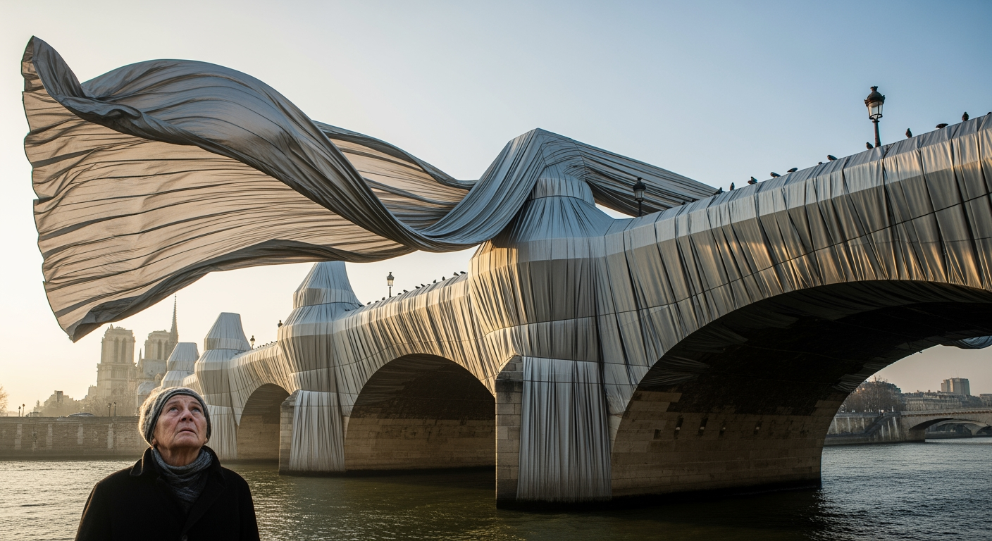 連結過去的橋樑：繼前輩40年後，藝術家JR將再次包裹新橋