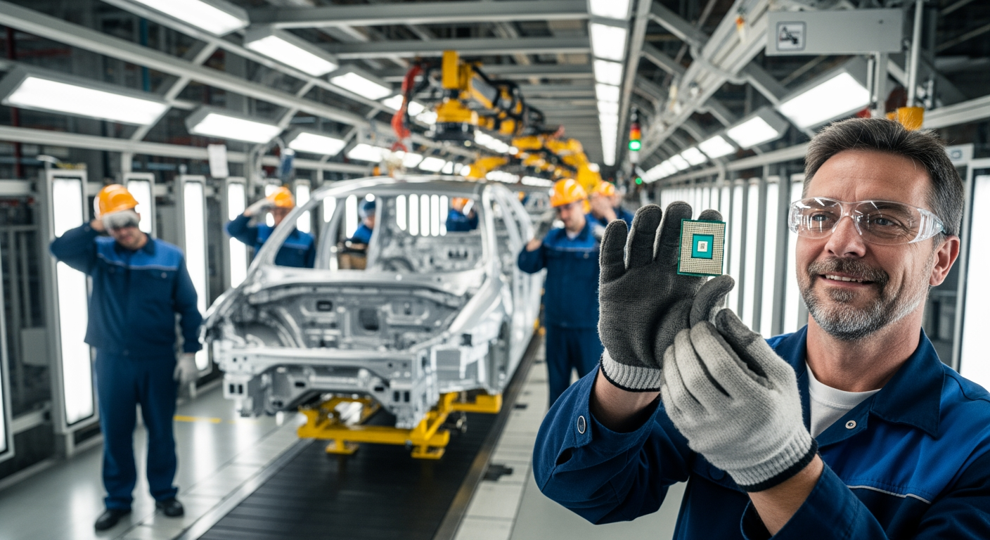 達成美中協議後，中國準備解除對歐洲車廠的晶片出口禁令