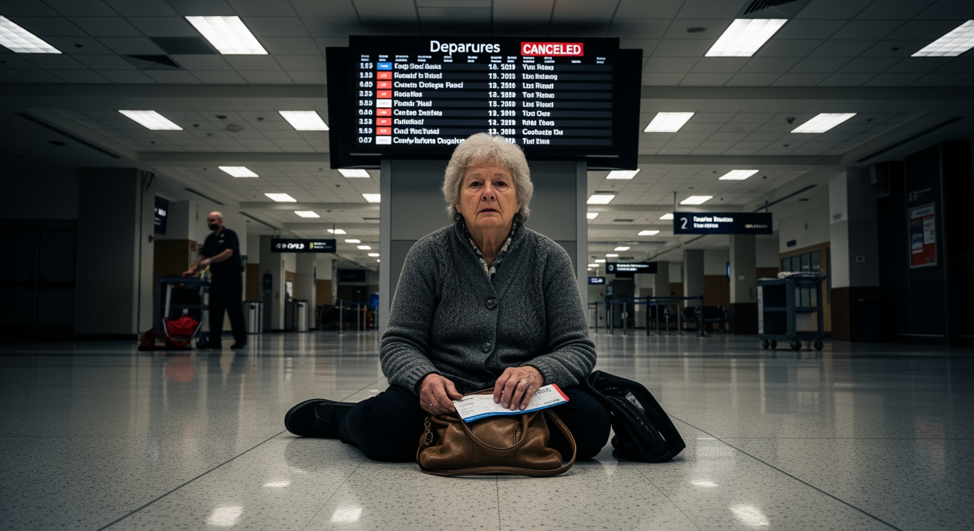 受政府停擺預算削減影響，次日近1500航班取消