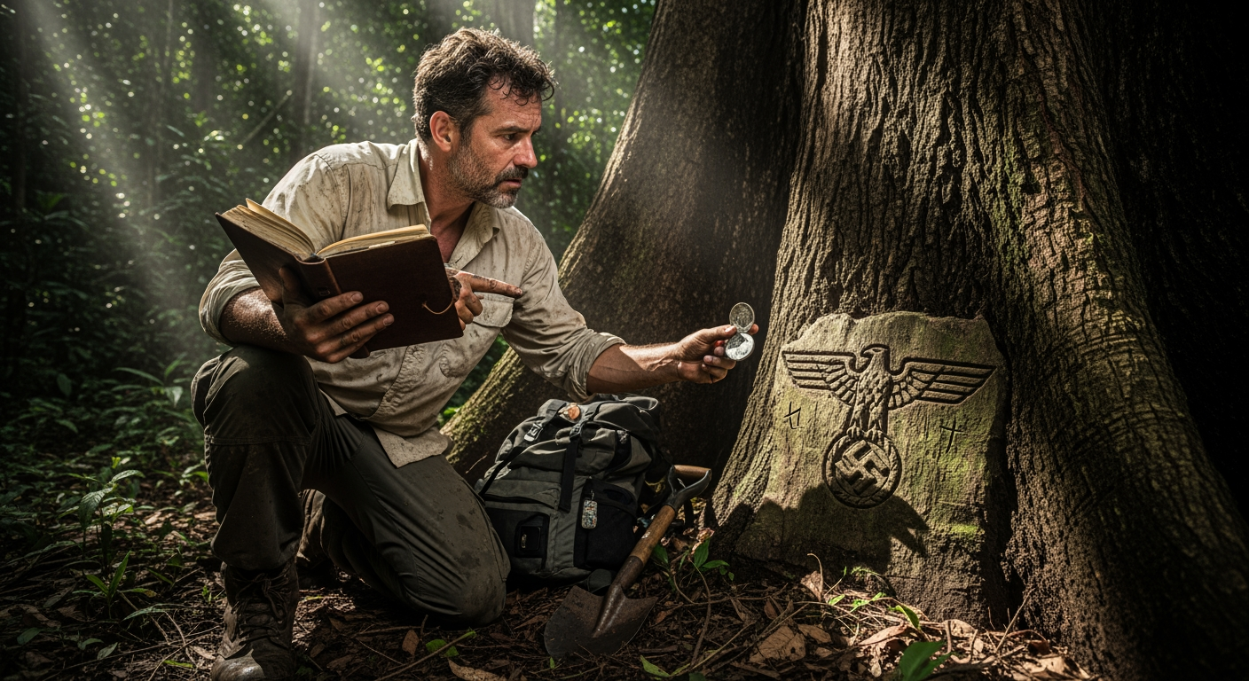 一名男子揭露巴西被埋藏納粹歷史的執著追求