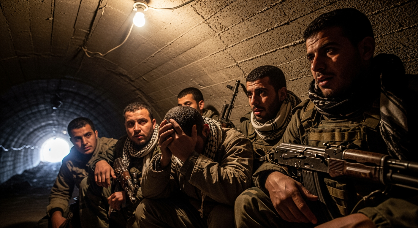 數十名受困哈瑪斯武裝分子的命運阻礙了川普的加薩計畫