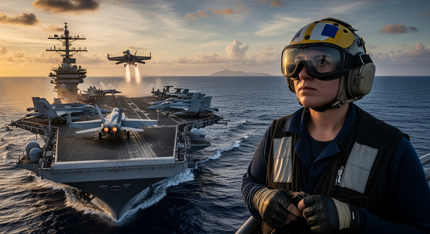 這些是正在委內瑞拉外海集結的美軍艦艇與飛機