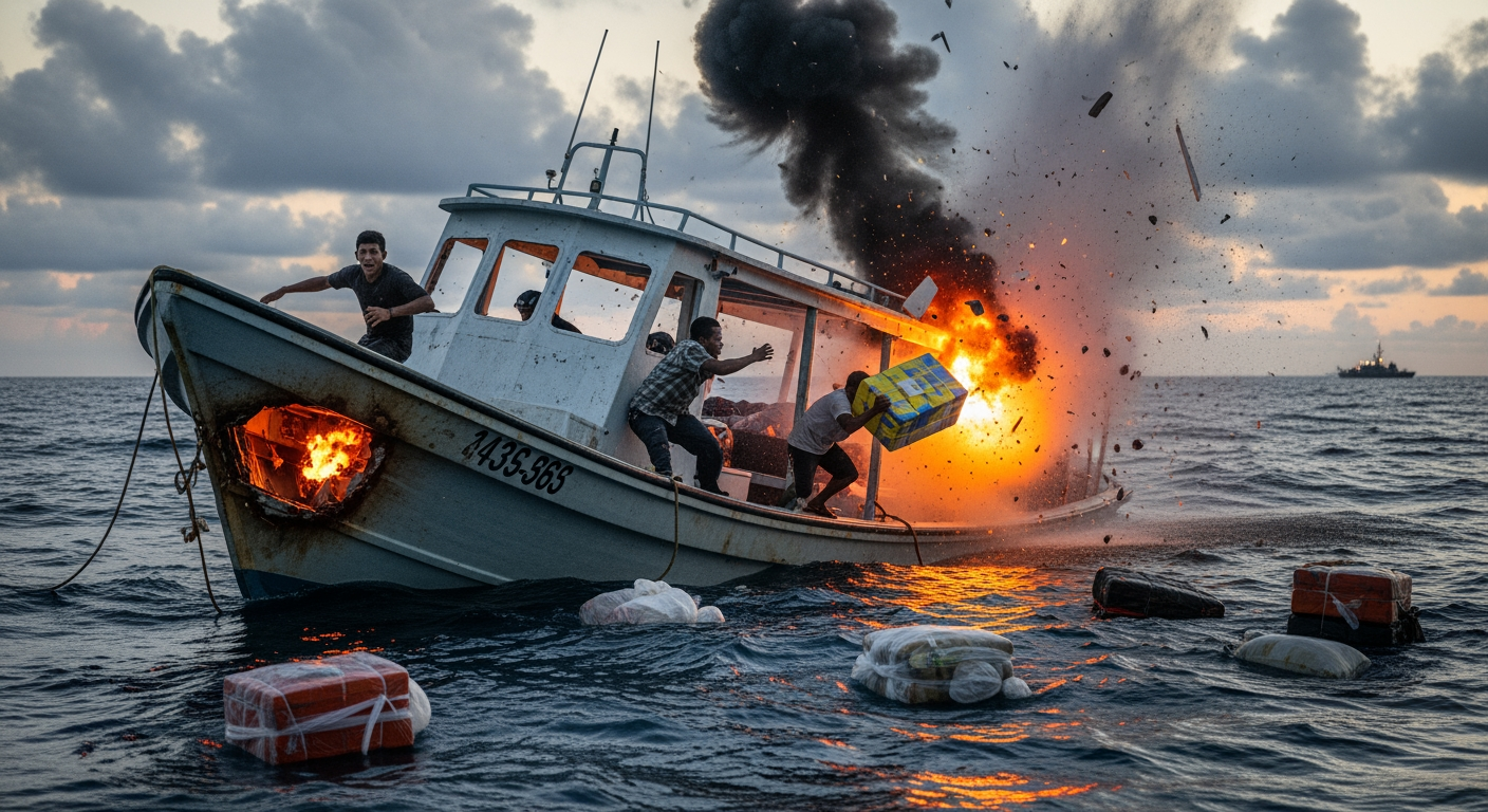 遭軍方兩度襲擊的疑似走私船據報是運毒往南美國家而非美國——最新動態