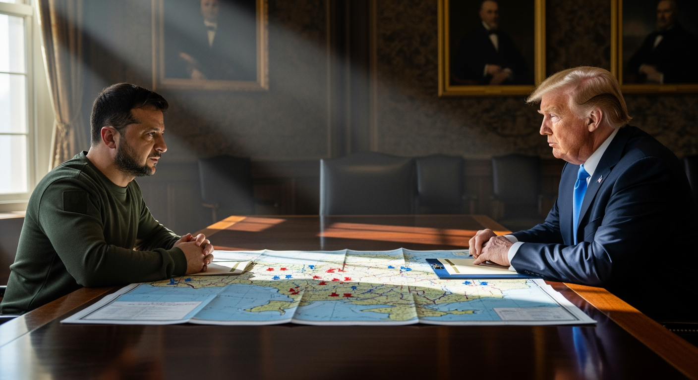 美國加強推動烏克蘭和平協議，澤倫斯基將於近日會晤川普